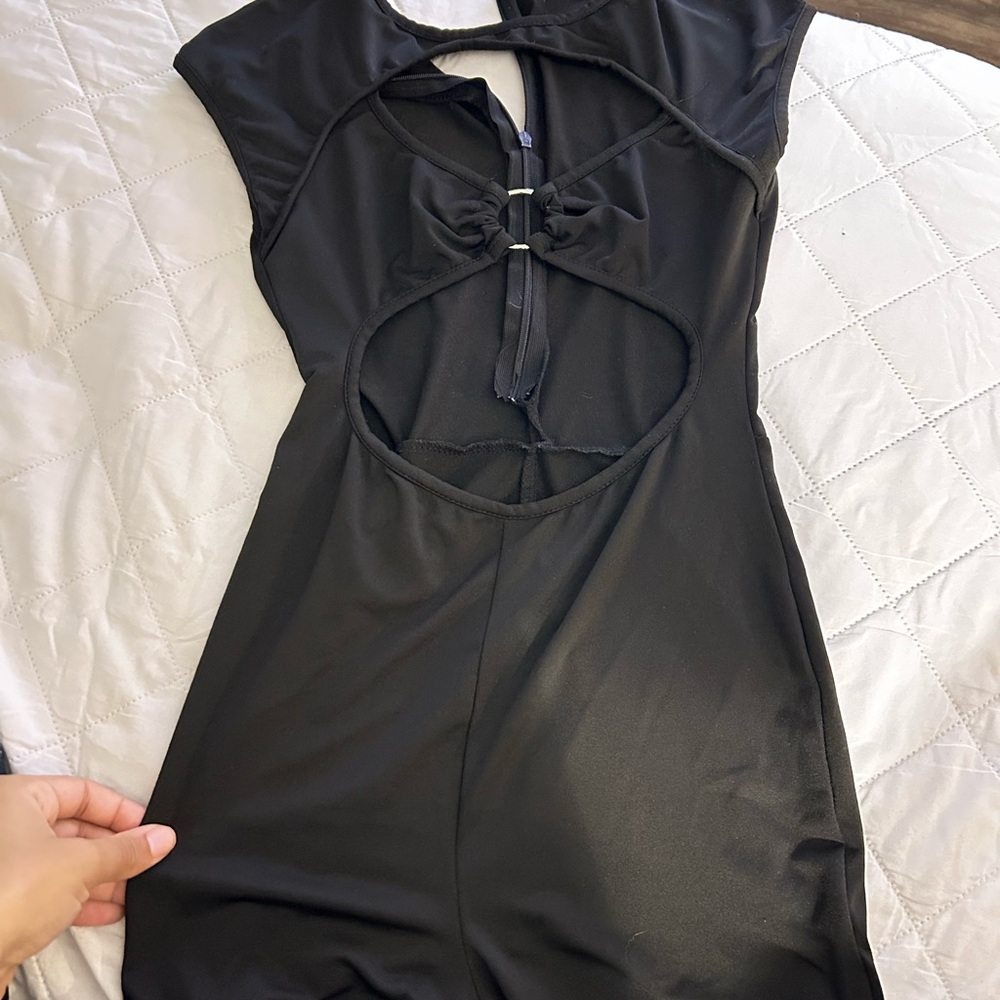 Black Cutout Dress